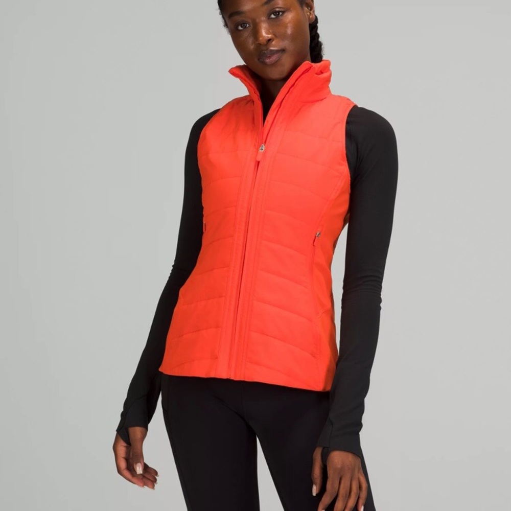 Lululemon Another Mile Vest NWT 12 Autumn Red